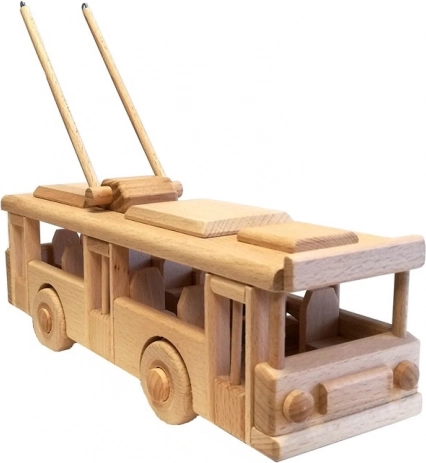 Houten trolleybus Ceeda Cavity