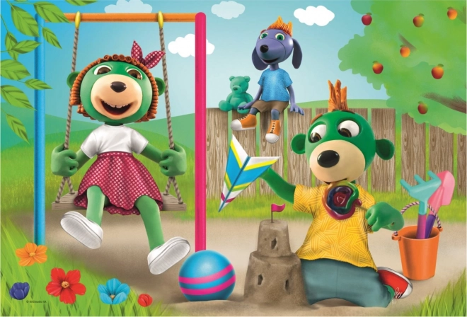 Puzzel Treflíci: Plezier in de Tuin 100 Stukjes