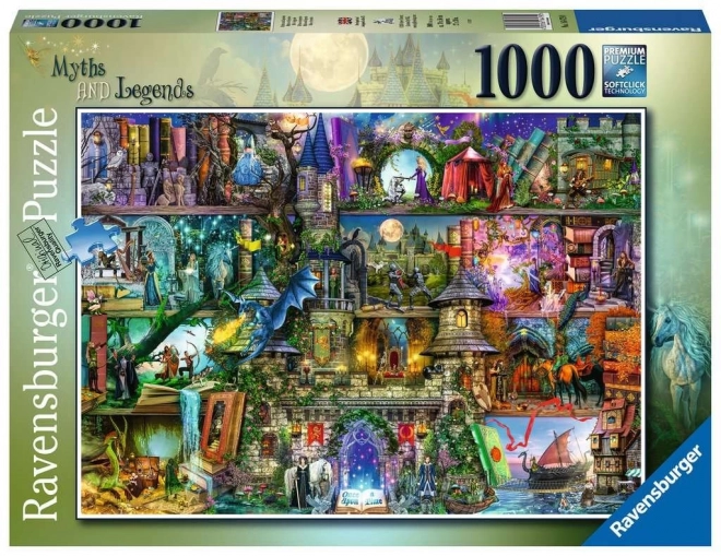 Ravensburger puzzel Mythen en Legenden 1000 stukjes
