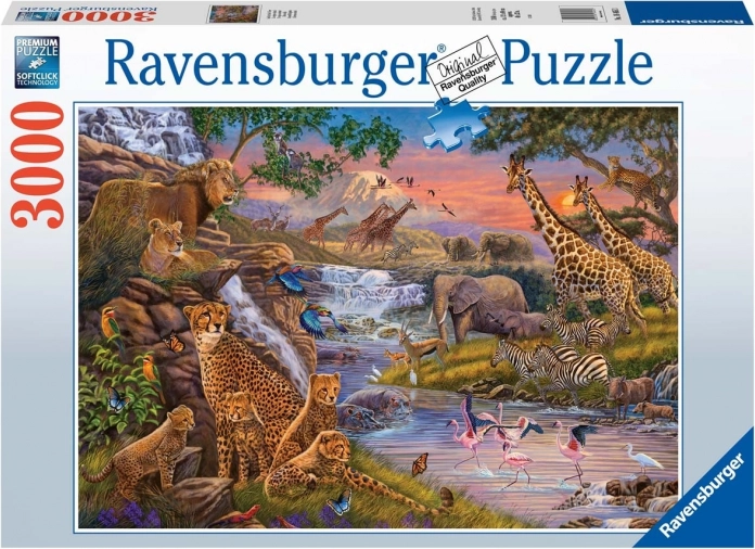 Ravensburger puzzel Animal Kingdom 3000 stukjes