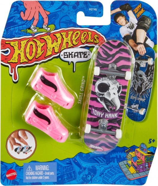 Fingerboard Hot Wheels Skate Tony Hawk Fingerboard en schoentjes