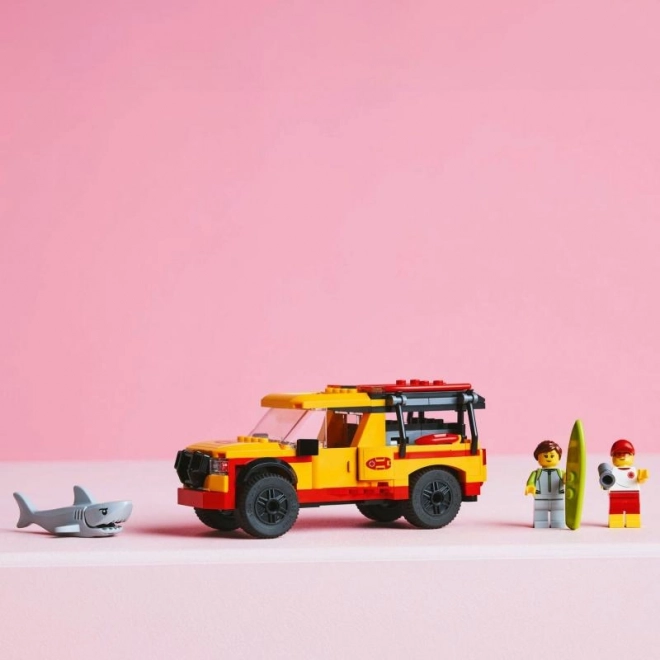 Lego City Reddingswagen op het Strand