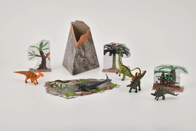 Adventskalender met dinosaurussen