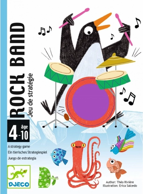 Kaartspel voor kinderen Rock Band van DJECO
