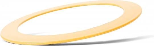 jongleerringen van bioplastic voor beginners, diameter 24 cm (set van 3 stuks)