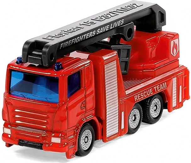 Draaibaar reddingsplatform en uitschuifbare ladder