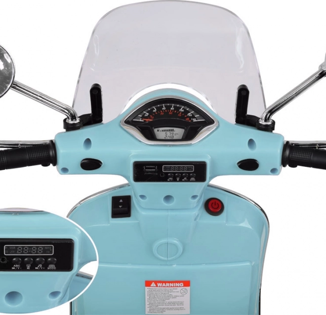 Elektrische scooter Vespa GTS Super voor kinderen