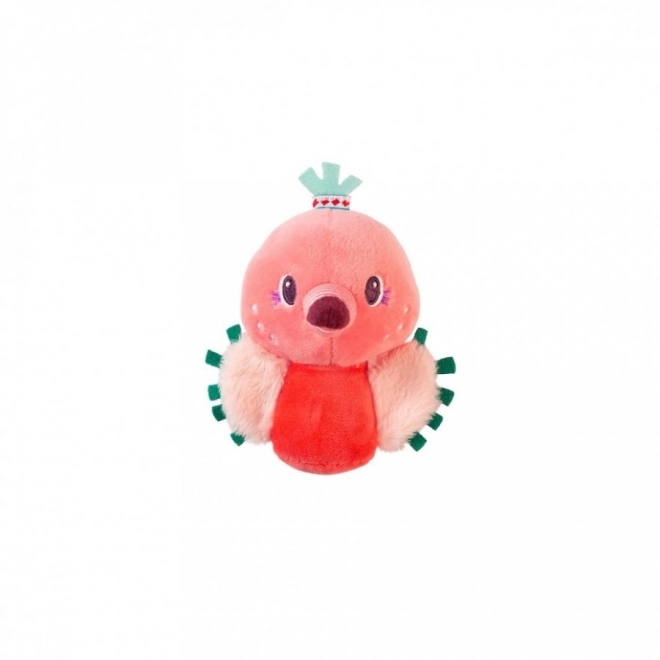Lilliputiens - flamingo Anais - kleine rammelaar