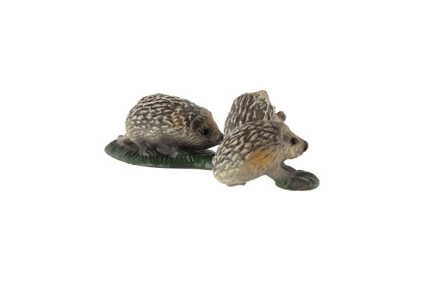 Westerse egel moeder met jongen zooted plastic 8cm in zak