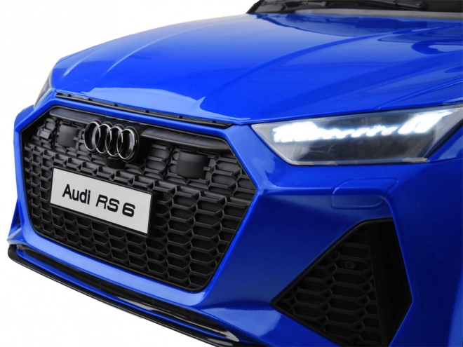 Elektrische auto Audi RS 6 voor kinderen – Roze