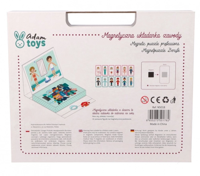 Magnetische Puzzel Beroepen