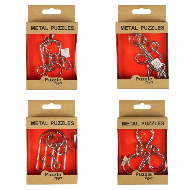 Metalen puzzels voor kinderen en volwassenen