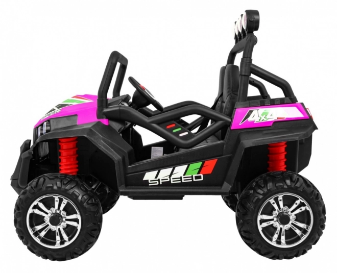 Kinderterreinwagen Grand Buggy 4x4 Roze met afstandsbediening