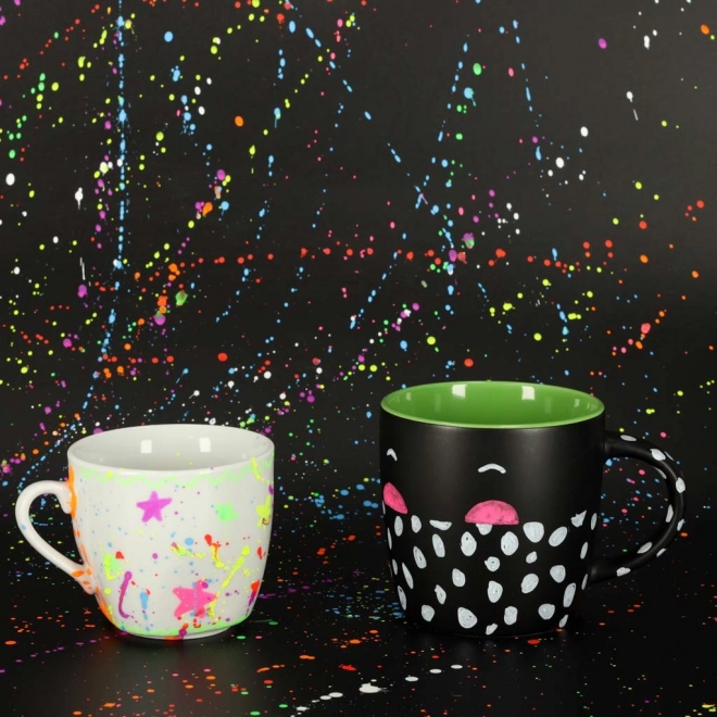 Set krijtmarkers voor borden en glas - 8 kleuren
