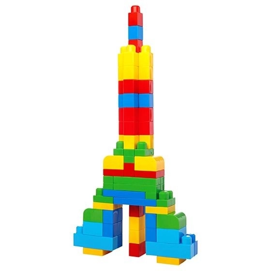 Mega Bloks First Builders Blokken in plastic zak 60 stuks