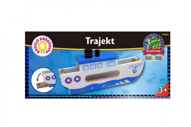 Veerboot naar de diepe zee
