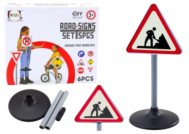 Grote waarschuwingsbord Verkeerswerk 70 cm