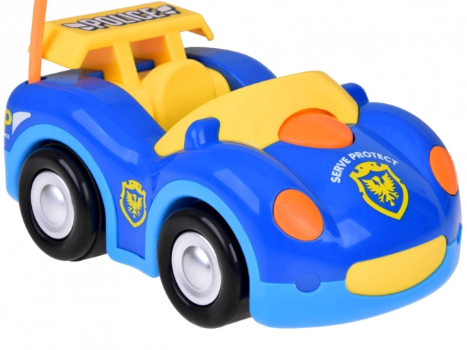 Leuk op afstand bestuurbaar politieauto voor kinderen