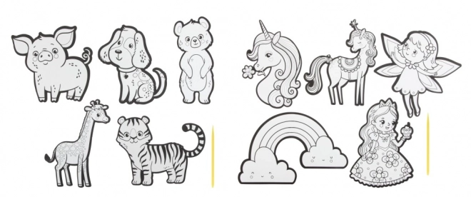 Kras-Uit-Stickers XXL 5 stuks