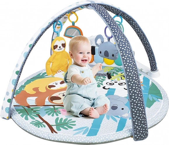 Zachte speelmat met jungle-thema