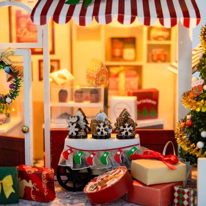 2Kids Toys miniatuur huisje kerstbanketbakkerij