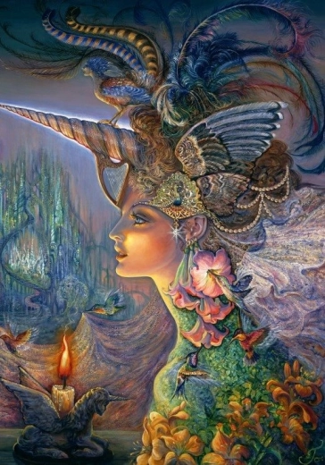 Grafika Puzzel My Lady Unicorn 1000 stukjes