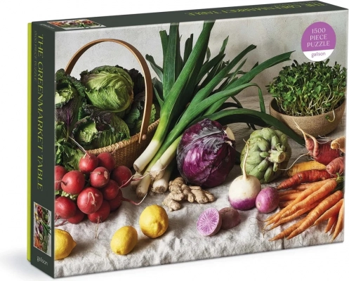 galison puzzel greenmarket table 1500 stukjes