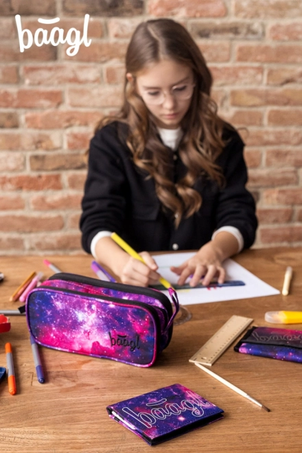 Studentenportemonnee BAAGL galaxy