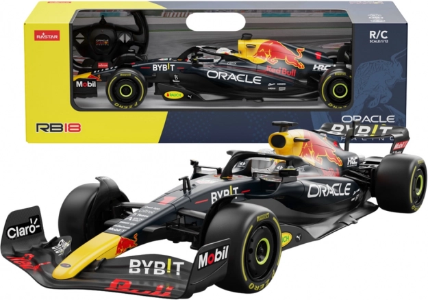 RC model Rastar formule 1 Red Bull RB18 1:12 op afstandsbediening