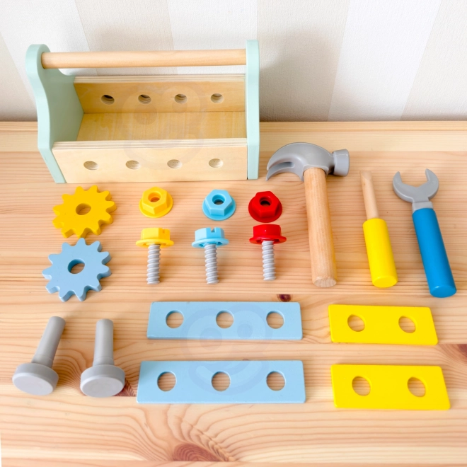 Houten gereedschapset Tooky Toy