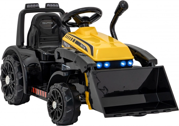 Kindertrekker met voorlader G320 – geel