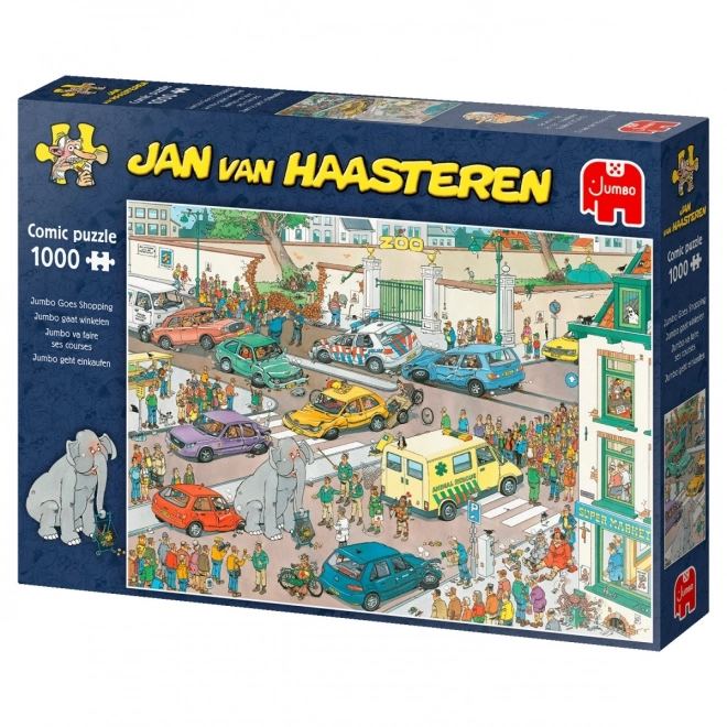 JUMBO Puzzel Jumbo gaat winkelen, 1000 stukjes