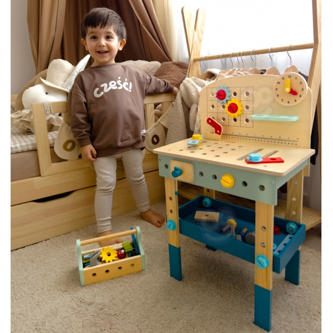 Houten werkbank Tooky Toy