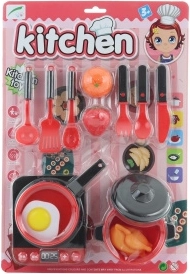 Plastic servieset voor kinderen