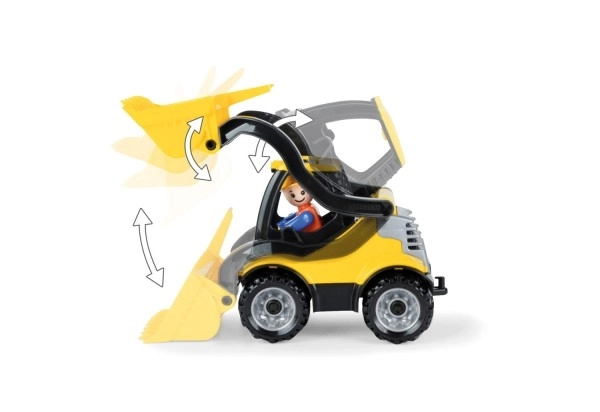 Auto Truckies laadschop kunststof 20cm met figuur in doos 24m+