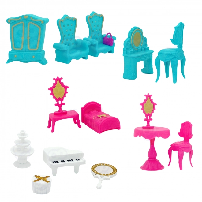 Interactief magisch kasteel met koets en accessoires