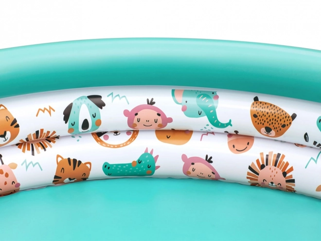 Bestway kinder opblaasbaar zwembad Safari dieren