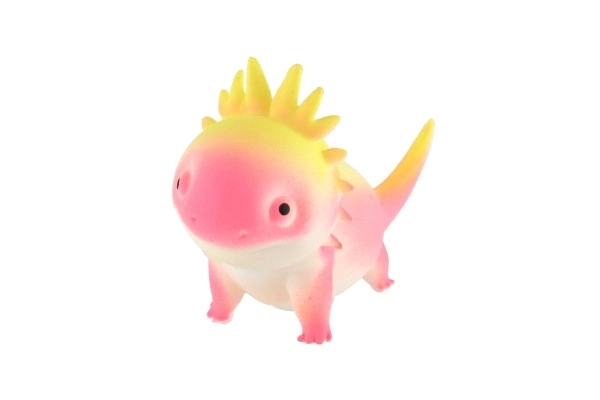 Antistress knijpbare siliconen salamander