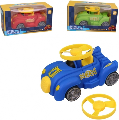 Auto met afvuurbare propeller voor kinderen