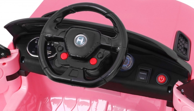 Elektrische auto Land Rapid Racer roze