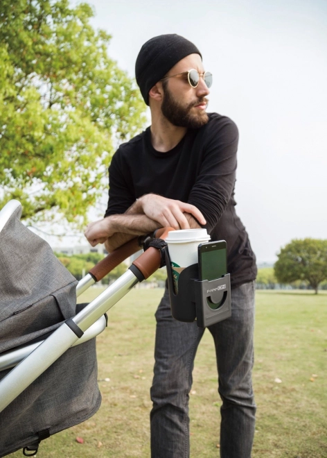 FREEON Universele fles- en telefoonhouder 2-in-1