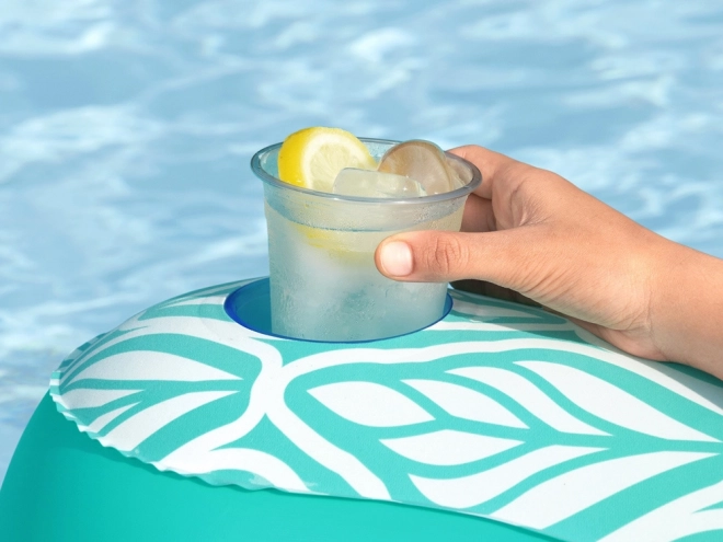 Luxe opblaasbare stoel Bestway voor op het water Deluxe Comfort