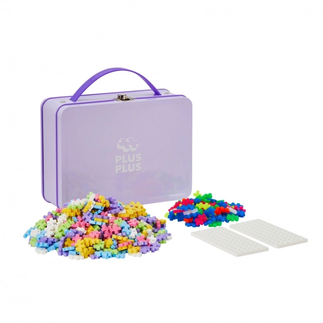 Klocki Plus-Plus mini pastel koffer 600 stuks