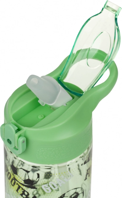 Tritan drinkfles met rietje Voetbal 500 ml