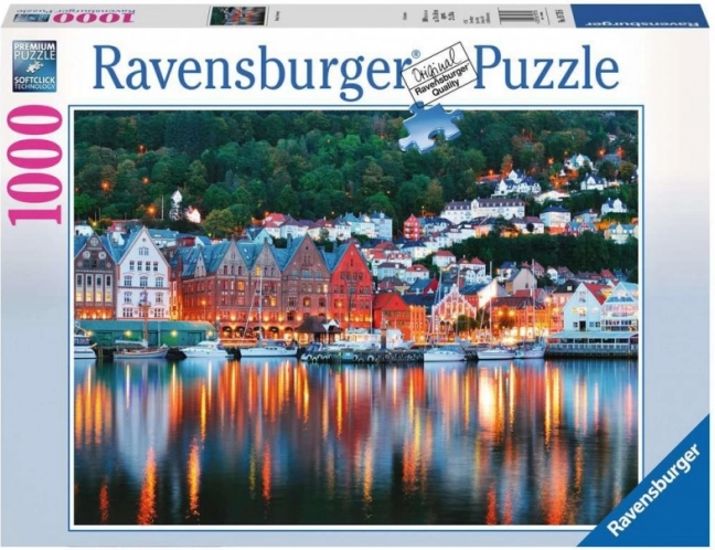 Puzzel Ravensburger Bergen Noorwegen 1000 stukjes