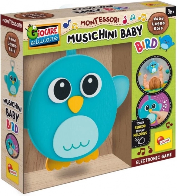 Montessori speelgoed Muzikale vogel