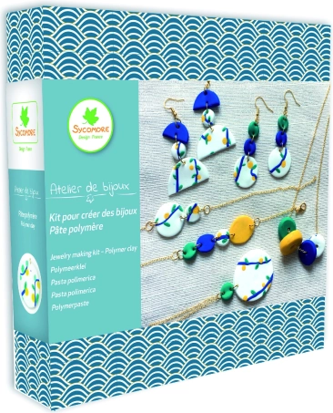 Creatieve set voor het maken van sieraden van polymeerklei