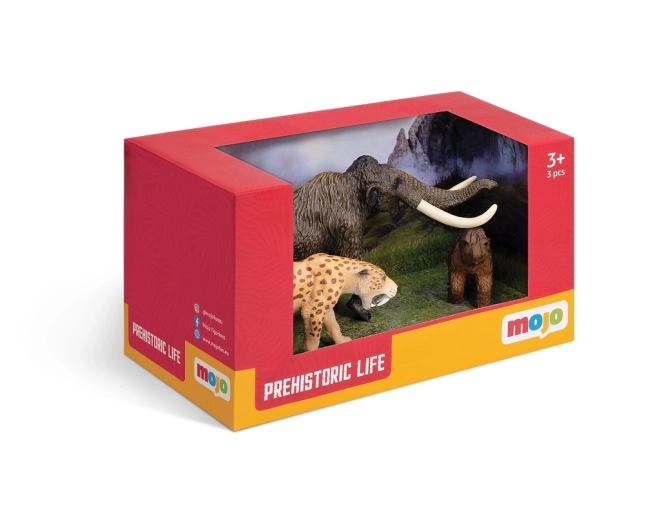 Mojo Startset van prehistorische zoogdieren 3 stuks