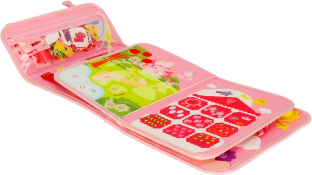 Roze Montessori sensorische rugzak