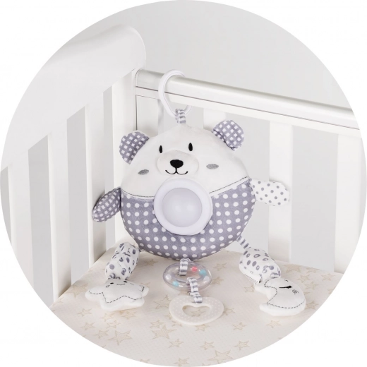 Kalmerende melodieën en zachte lichtjes